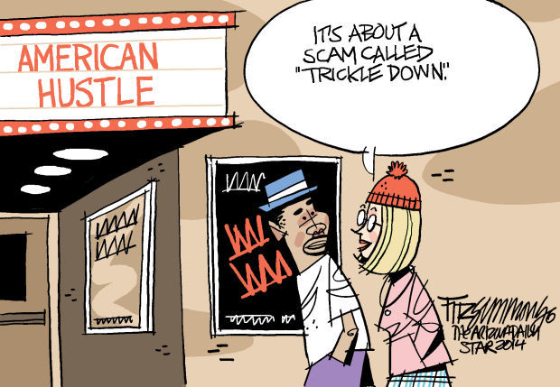 Daily Fitz Cartoon: Shakedown